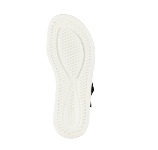 Ara Women's Marina Triple Adjustable Sandal Black Calf Leather Ara Women's Marina Triple Adjustable Sandal Black Calf Leather