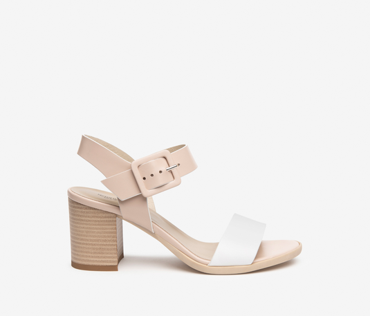 NeroGiardini Women's E318654D Block Heel Bianco NeroGiardini Women's E318654D Block Heel Bianco