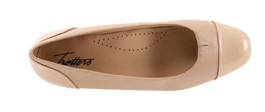 Trotters Women's Daisy Block Heel Nude Trotters Women's Daisy Block Heel Nude