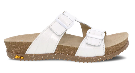 Dansko Women's Dayna Croco White Dansko Women's Dayna Croco White