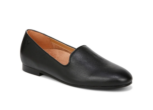 Vionic Women's Willa II Slip On Black Leather Vionic Women's Willa II Slip On Black Leather