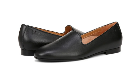 Vionic Women's Willa II Slip On Black Leather Vionic Women's Willa II Slip On Black Leather