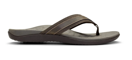 Vionic Men's Tide Toe Post Sandal Brown Vionic Men's Tide Toe Post Sandal Brown