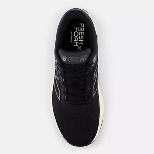 New Balance Men's Fresh Foam X 860v14 Black with Phantom and Sea Salt New Balance Men's Fresh Foam X 860v14 Black with Phantom and Sea Salt