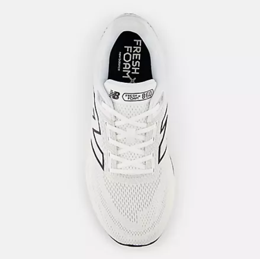 New Balance Women's Fresh Foam X 860v14 White with Sea Salt and Black New Balance Women's Fresh Foam X 860v14 White with Sea Salt and Black