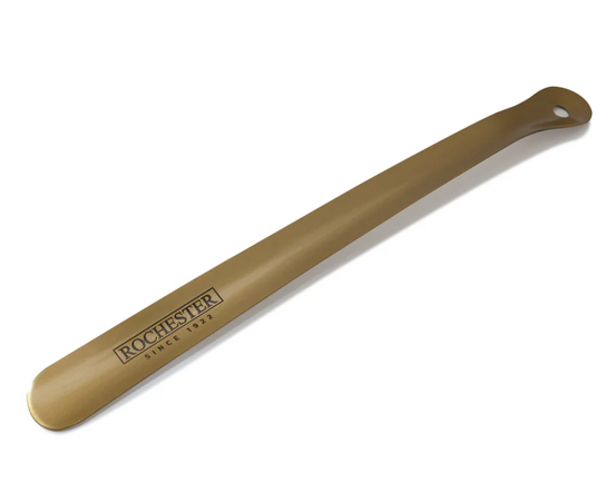 Rochester 16" Metal Shoe Horn for Men/Women Gold Rochester 16" Metal Shoe Horn for Men/Women Gold