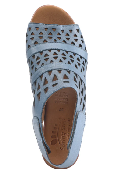Spring Step Women's Dorotha Sandal Blue Spring Step Women's Dorotha Sandal Blue
