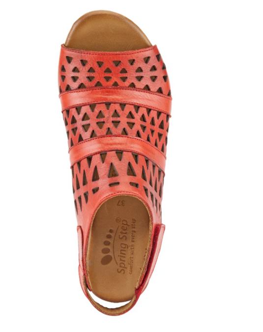 Spring Step Women's Dorotha Sandal Red Spring Step Women's Dorotha Sandal Red