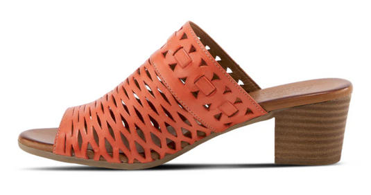 Spring Step Women's Anika Slide Sandal Coral Spring Step Women's Anika Slide Sandal Coral