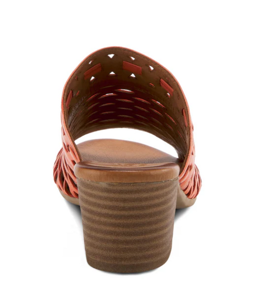 Spring Step Women's Anika Slide Sandal Coral Spring Step Women's Anika Slide Sandal Coral