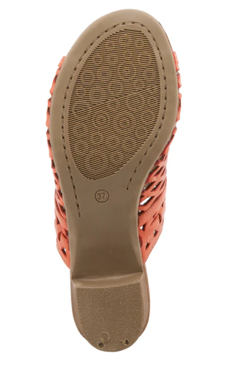 Spring Step Women's Anika Slide Sandal Coral Spring Step Women's Anika Slide Sandal Coral