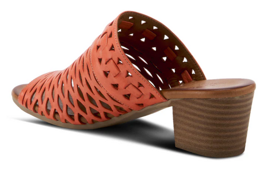 Spring Step Women's Anika Slide Sandal Coral Spring Step Women's Anika Slide Sandal Coral