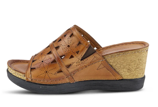 Spring Step Women's Fusawedge Sandal Camel Spring Step Women's Fusawedge Sandal Camel