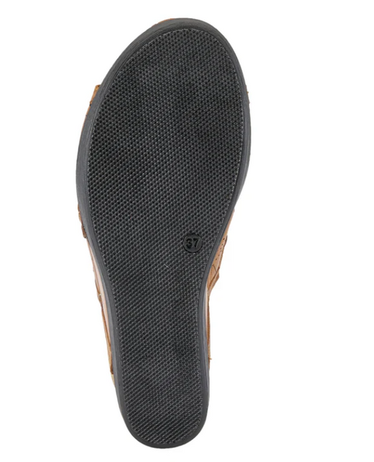 Spring Step Women's Fusawedge Sandal Camel Spring Step Women's Fusawedge Sandal Camel