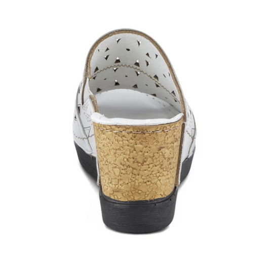 Spring Step Women's Fusawedge Sandal White Spring Step Women's Fusawedge Sandal White