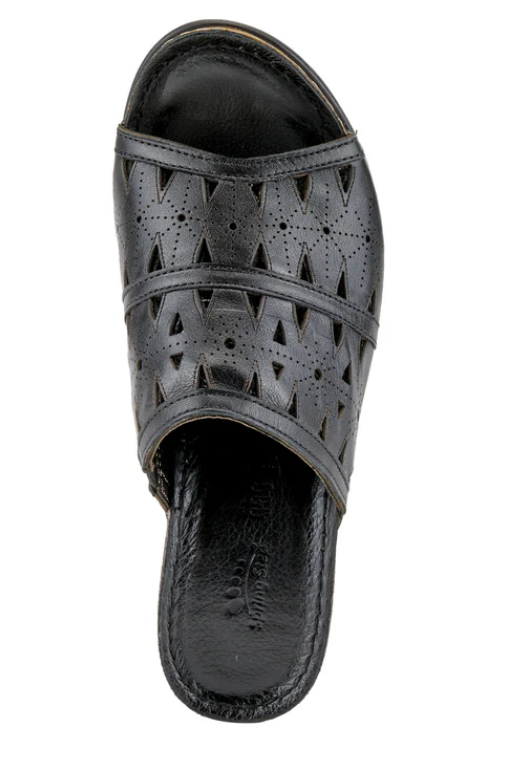 Spring Step Women's Fusawedge Sandal Black Spring Step Women's Fusawedge Sandal Black