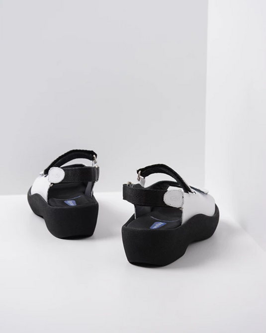 Wolky Women's Jewel Sandal Smooth Leather White Wolky Women's Jewel Sandal Smooth Leather White