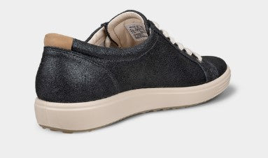 ECCO WOMEN'S SOFT 7 SNEAKER SILVER ECCO WOMEN'S SOFT 7 SNEAKER SILVER