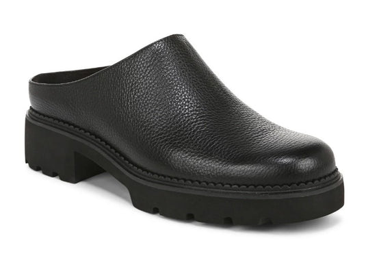 Vionic Women's Fairfax Clog Mule Black Leather Vionic Women's Fairfax Clog Mule Black Leather