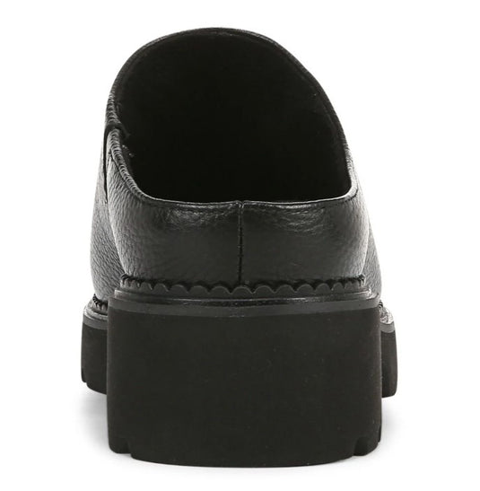 Vionic Women's Fairfax Clog Mule Black Leather Vionic Women's Fairfax Clog Mule Black Leather
