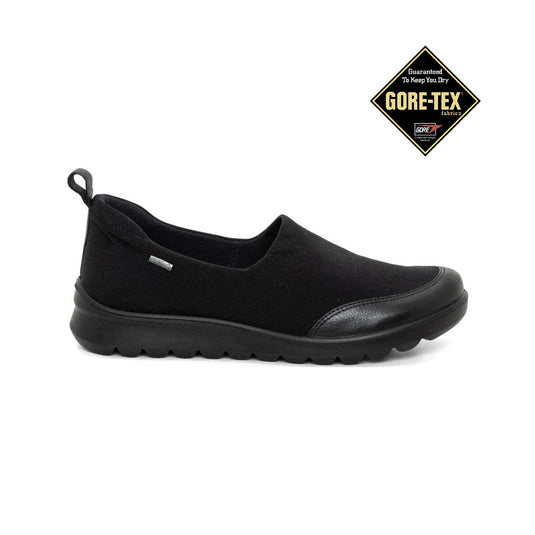 Ara Topaz Women's GORE-TEX® Slip-On Fabric Loafer Black Ara Topaz Women's GORE-TEX® Slip-On Fabric Loafer Black