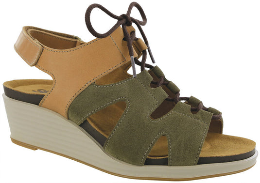 SAS Women's Sedona Lace Up Wedge Sandal Driftwood Sagebrush SAS Women's Sedona Lace Up Wedge Sandal Driftwood Sagebrush
