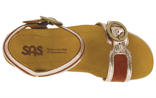 SAS Women's Seight Wedge Sandal Copper SAS Women's Seight Wedge Sandal Copper