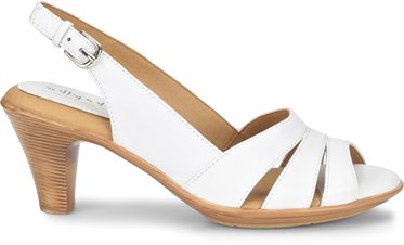 Softspots Women's Neima Sling Back Dress Pump White Softspots Women's Neima Sling Back Dress Pump White