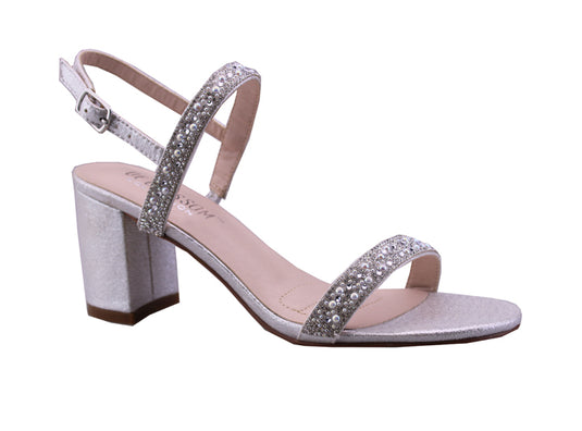 De Blossom Collection Women's Sharon-3 Silver De Blossom Collection Women's Sharon-3 Silver