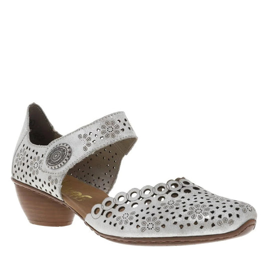 Rieker Women's Mirjam Sandal Silver Rieker Women's Mirjam Sandal Silver