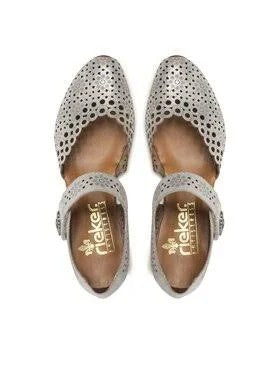 Rieker Women's Mirjam Sandal Silver Rieker Women's Mirjam Sandal Silver