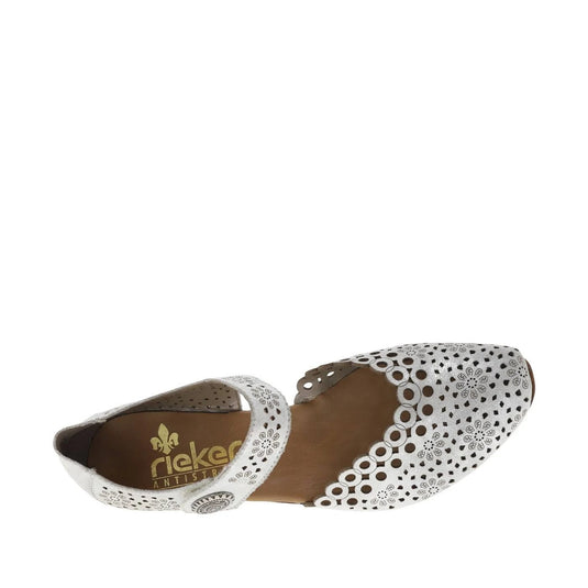 Rieker Women's Mirjam Sandal Silver Rieker Women's Mirjam Sandal Silver