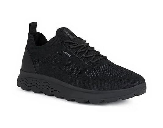 Geox Men's U Spherica Lace Up Sneaker Black Geox Men's U Spherica Lace Up Sneaker Black