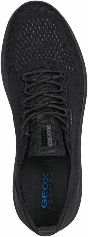 Geox Men's U Spherica Lace Up Sneaker Black Geox Men's U Spherica Lace Up Sneaker Black