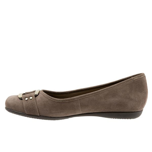 Trotters Women's Sizzle Signature Taupe Suede Trotters Women's Sizzle Signature Taupe Suede
