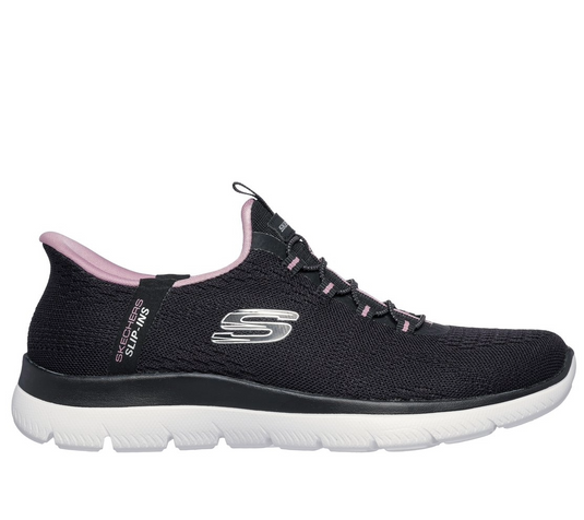 Skechers Slip-ins: Women's Summits - Dream Chaser : Black/Mauve Skechers Slip-ins: Women's Summits - Dream Chaser : Black/Mauve