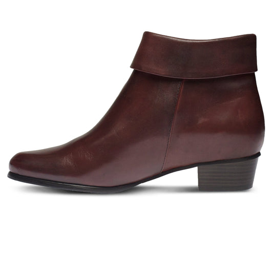 Spring Step Women's Stockholm Bootie Bordeaux Leather Spring Step Women's Stockholm Bootie Bordeaux Leather