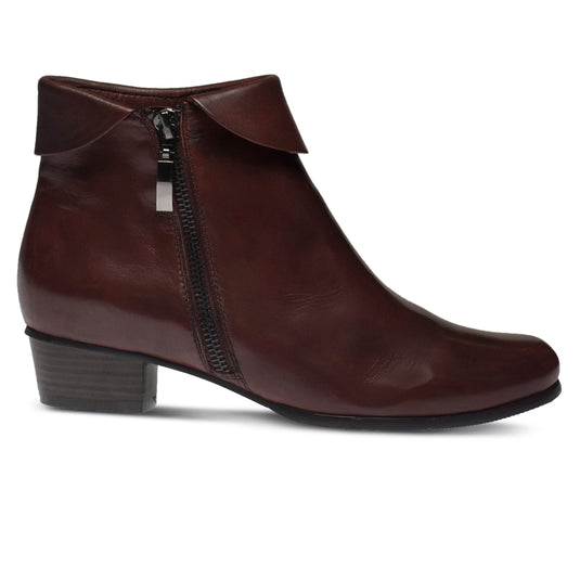 Spring Step Women's Stockholm Bootie Bordeaux Leather Spring Step Women's Stockholm Bootie Bordeaux Leather
