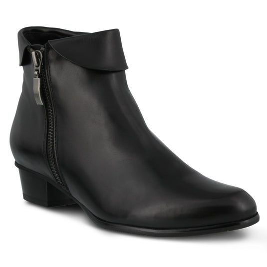 Spring Step Women's Stockholm Bootie Black Leather Spring Step Women's Stockholm Bootie Black Leather