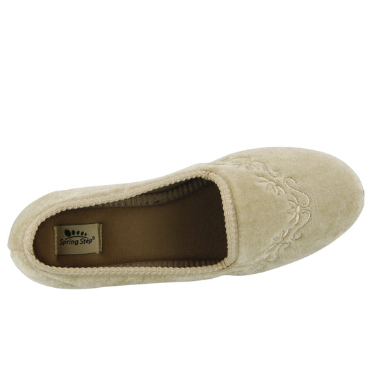 Spring Step Women's Jolly Slippers Beige Spring Step Women's Jolly Slippers Beige