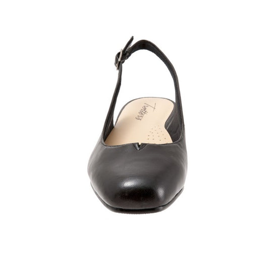 Trotters Women's Lenore Slingback Sandals Black Trotters Women's Lenore Slingback Sandals Black