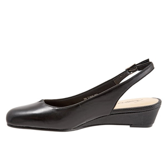 Trotters Women's Lenore Slingback Sandals Black Trotters Women's Lenore Slingback Sandals Black