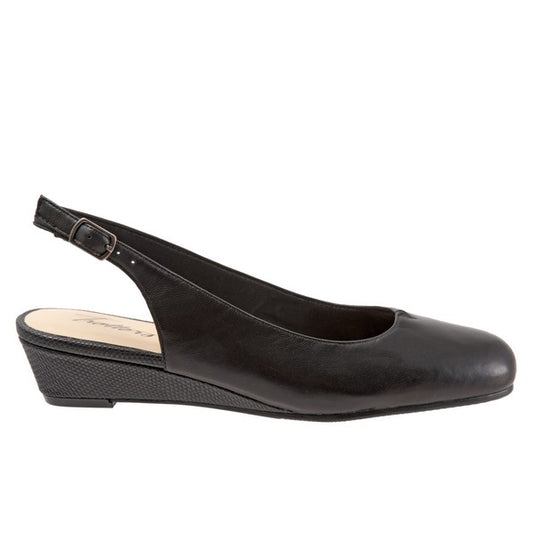Trotters Women's Lenore Slingback Sandals Black Trotters Women's Lenore Slingback Sandals Black