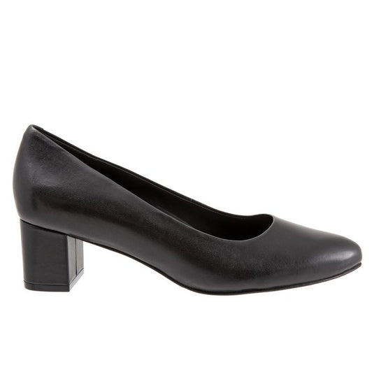 Trotters Women's Kari Pump Black Leather Trotters Women's Kari Pump Black Leather