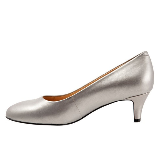 Trotters Women's Fab Dress Pumps Pewter Trotters Women's Fab Dress Pumps Pewter