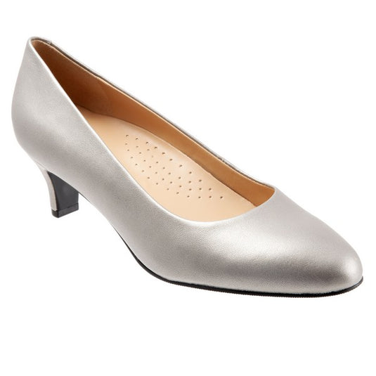 Trotters Women's Fab Dress Pumps Pewter Trotters Women's Fab Dress Pumps Pewter
