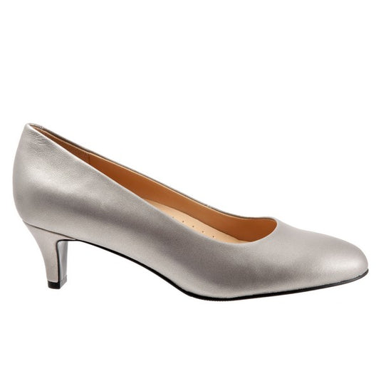 Trotters Women's Fab Dress Pumps Pewter Trotters Women's Fab Dress Pumps Pewter