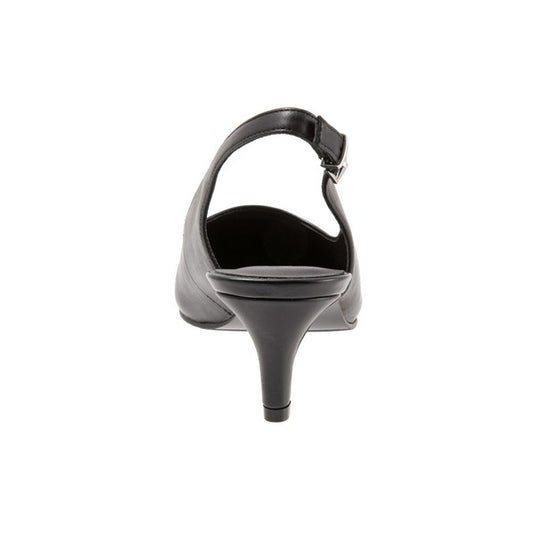 Trotters Women's Keely Slingback Sandals Black Trotters Women's Keely Slingback Sandals Black