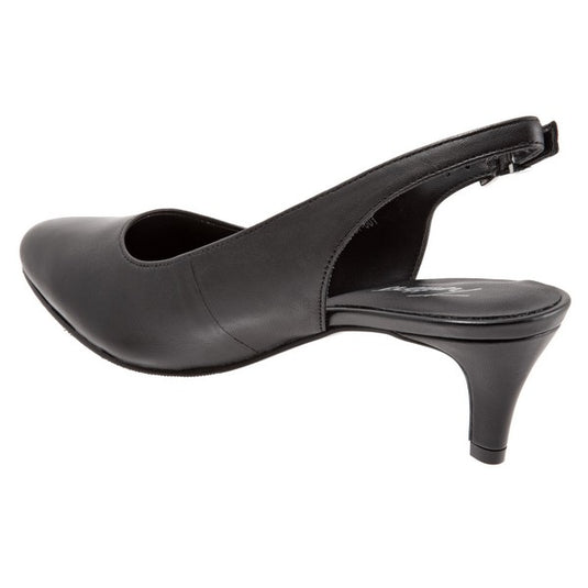 Trotters Women's Keely Slingback Sandals Black Trotters Women's Keely Slingback Sandals Black