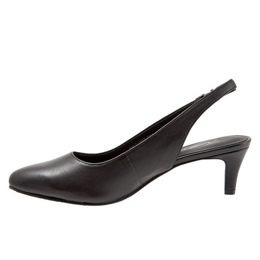 Trotters Women's Keely Slingback Sandals Black Trotters Women's Keely Slingback Sandals Black